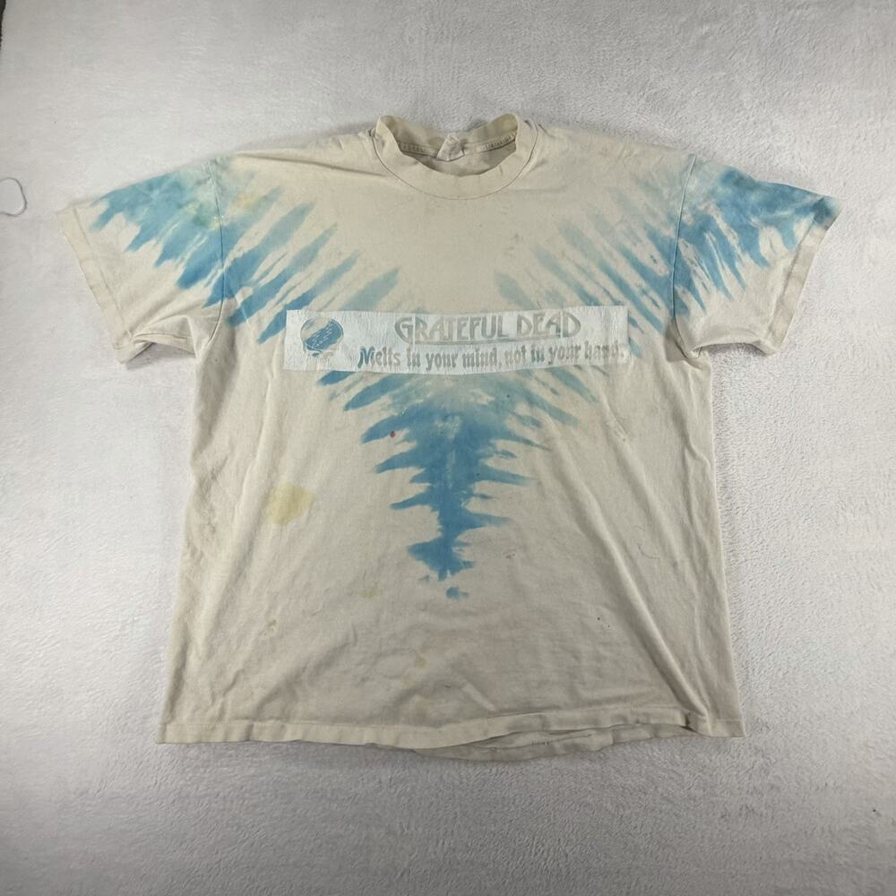 Vintage 1980s Grateful Dead “Melts In Your Mind” Tie Dye T-Shirt